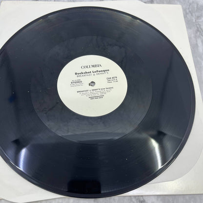 Buckshot LeFonque Breakfast at Denny's PROMO Record Columbia 12" 33 ⅓ RPM TJ4
