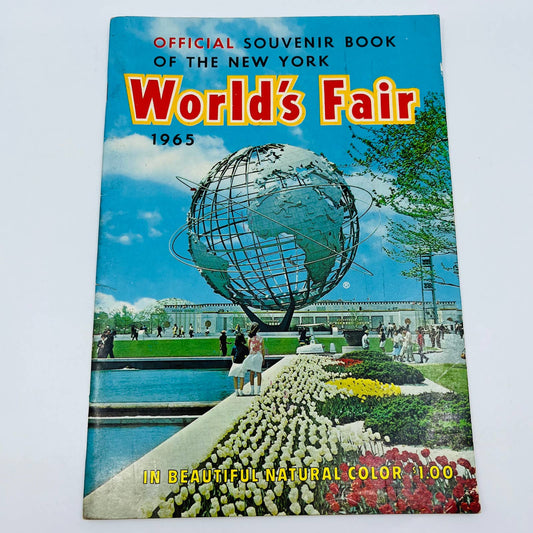 Vintage 1965 Official Souvenir Book Of York World‘s Fair, Full Color BA1