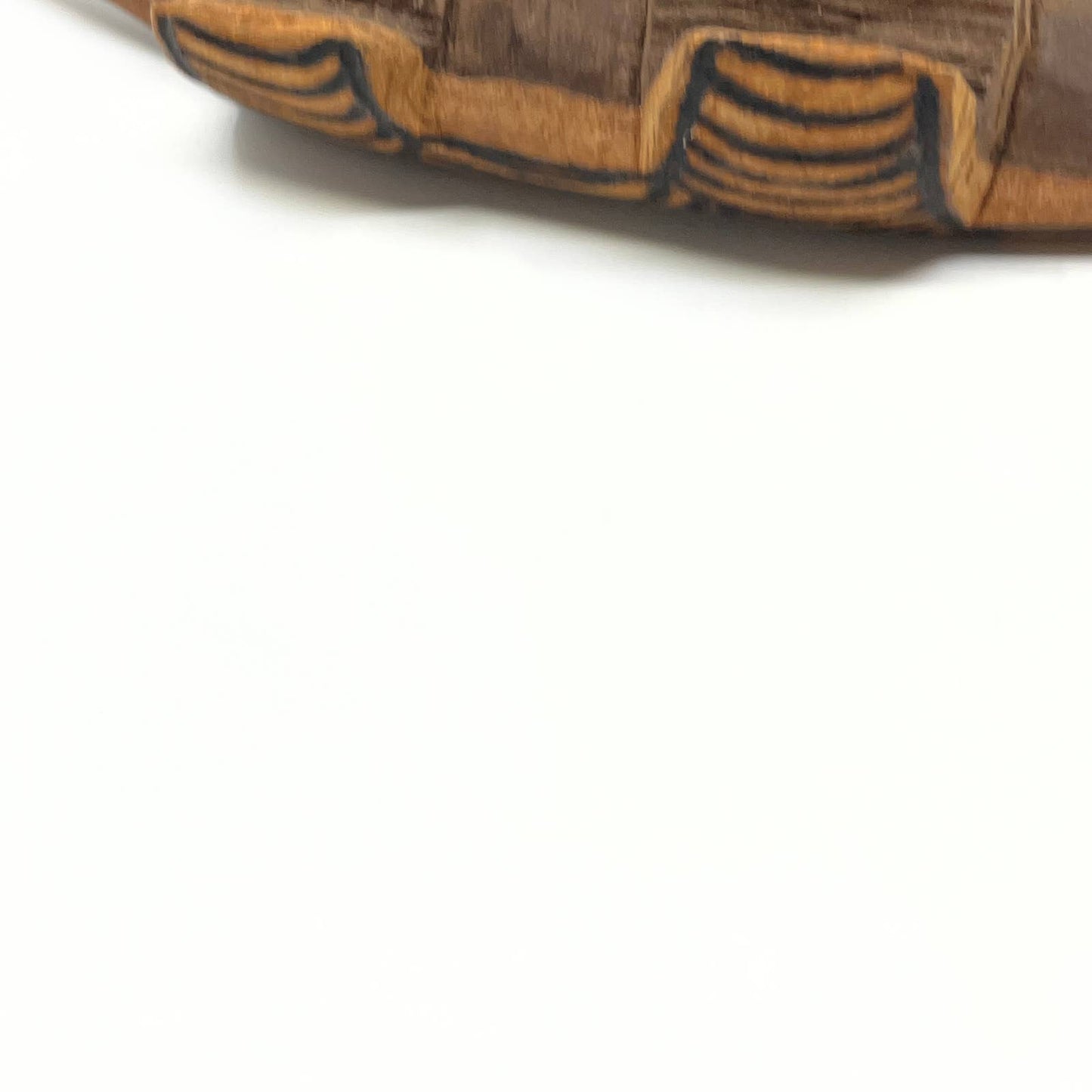 Vintage Australian Aboriginal Carved Lizard Reptile Statue Sculpture 11” TC7