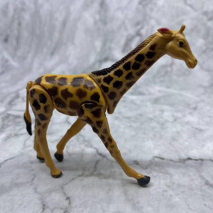 1970s Vintage Hard Plastic Articulated Giraffe Hong Kong 4x5” SE6