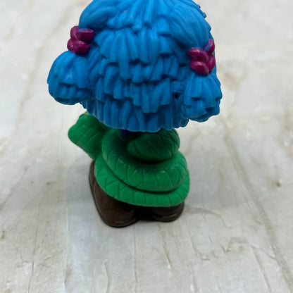 1989 McDonalds Funny Friends Fry Guys Kids Happy Meal Toys Blue Snake TE5-S2