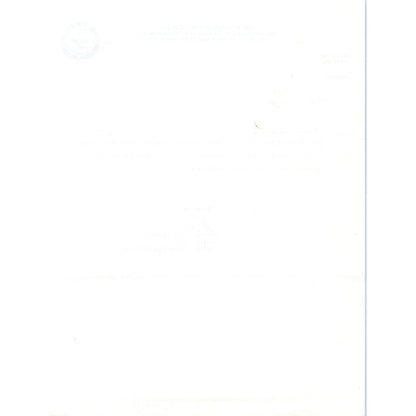 Department of the Air Force Major Thomas H. McKiernan Letterhead 1960s B10