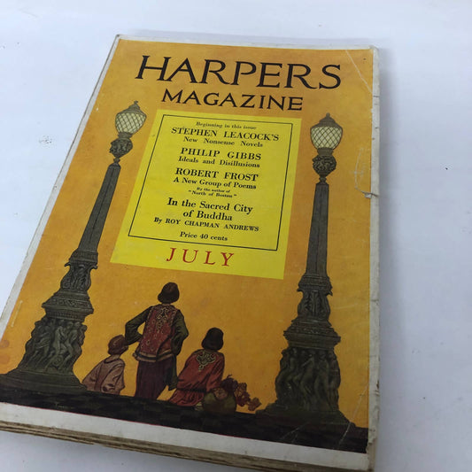 Harpers Monthly Magazine July 1920 Robert Frost: A New Group of Poems Many Ads