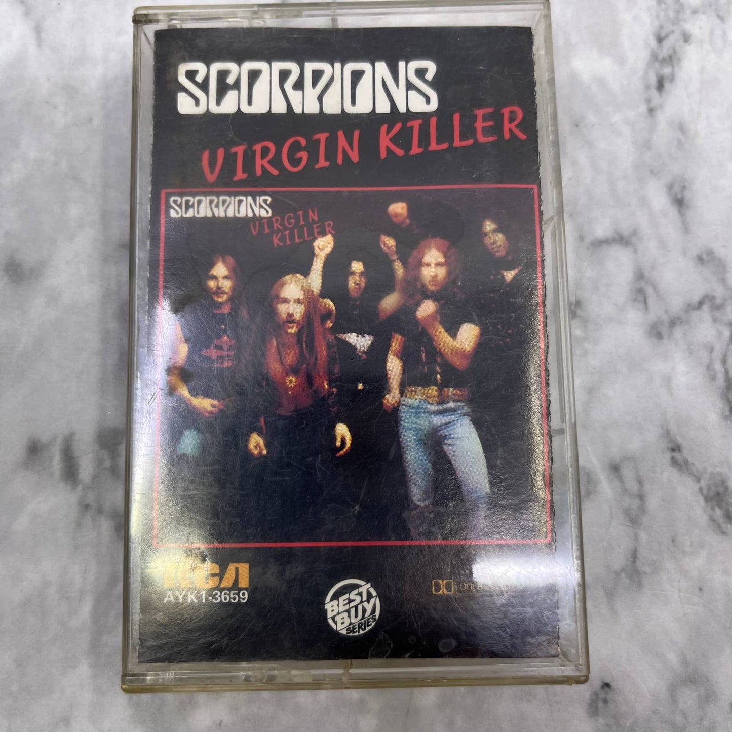 Scorpions - Virgin Killer - Cassette Tape TD8-69