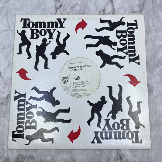 Naughty By Nature Feel Me Flow PROMO (12", 33 ⅓ RPM) Tommy Boy 1995 TJ4