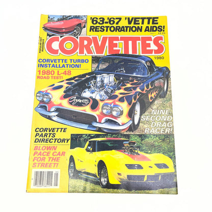 1980 Corvettes Magazine Corvette THE CORVETTE ROADSTER ~ '67 TG1