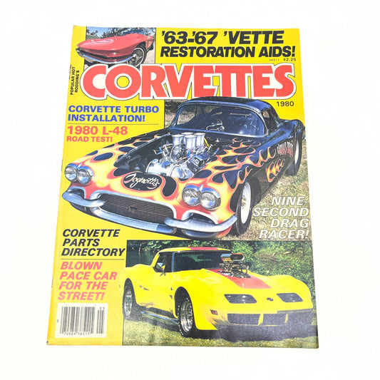 1980 Corvettes Magazine Corvette THE CORVETTE ROADSTER ~ '67 TG1