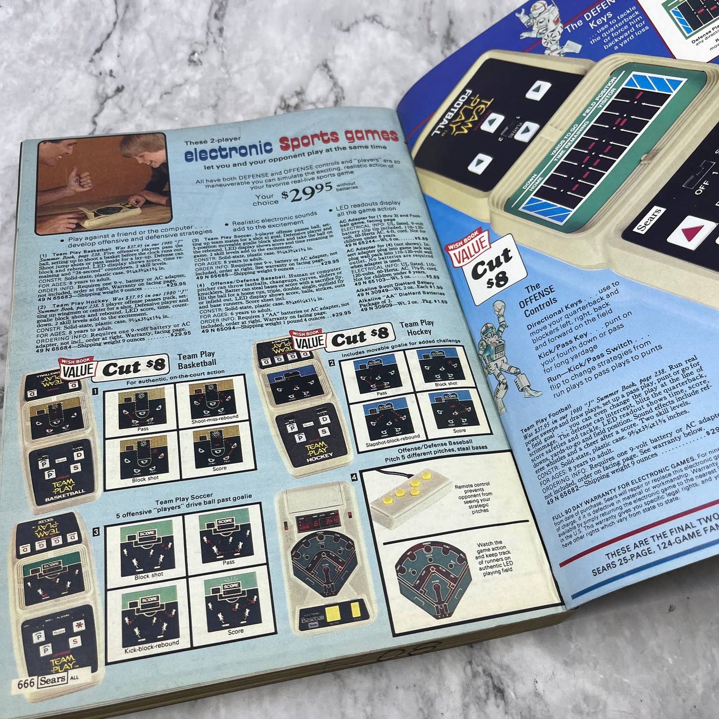 Vintage Sears Wish Book 1980 Christmas Toy Catalog Barbie, Star Wars, Lego S3