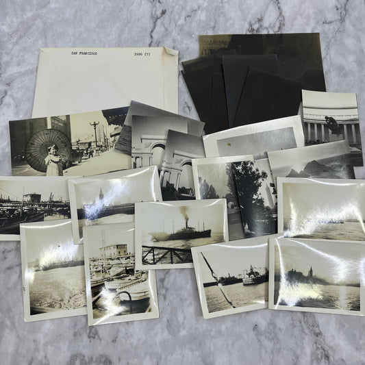 c1926 Collection of Photos & Negatives of San Francisco CA TJ9-PG1