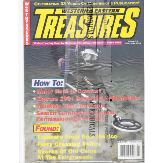 Western & Eastern Treasures Magazine - Treasure Hunting Feb 1999 M6