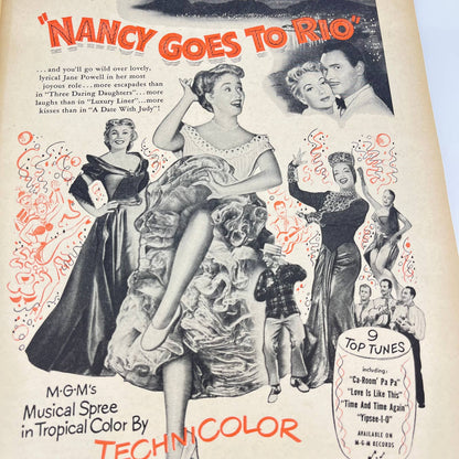 Screen Stories Magazine April 1950 Cheaper By The Dozen Clifton Webb Bates TC6