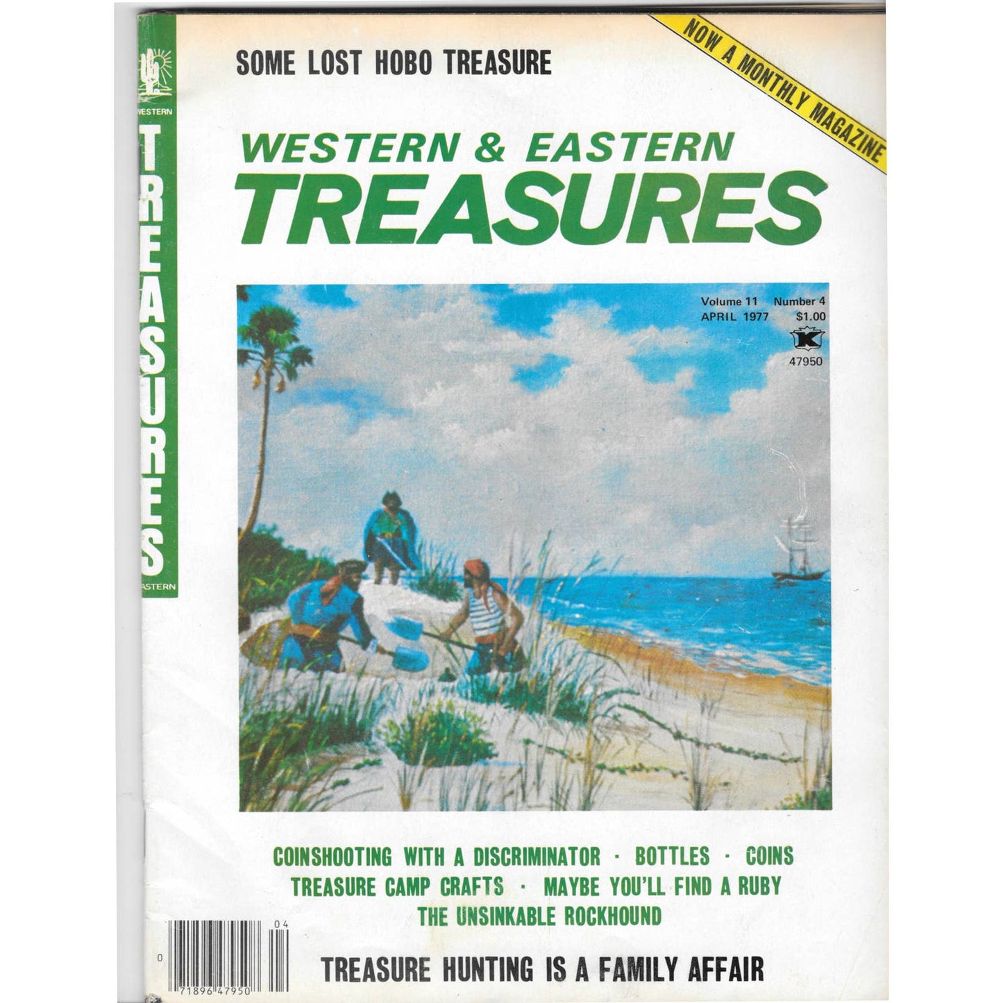 Western & Eastern Treasures Magazine - Gold Metal Detecting April 1977 M3