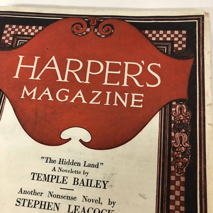 Harper’s Monthly Magazine October 1920 No. 845 “The Hidden Land” Novelette