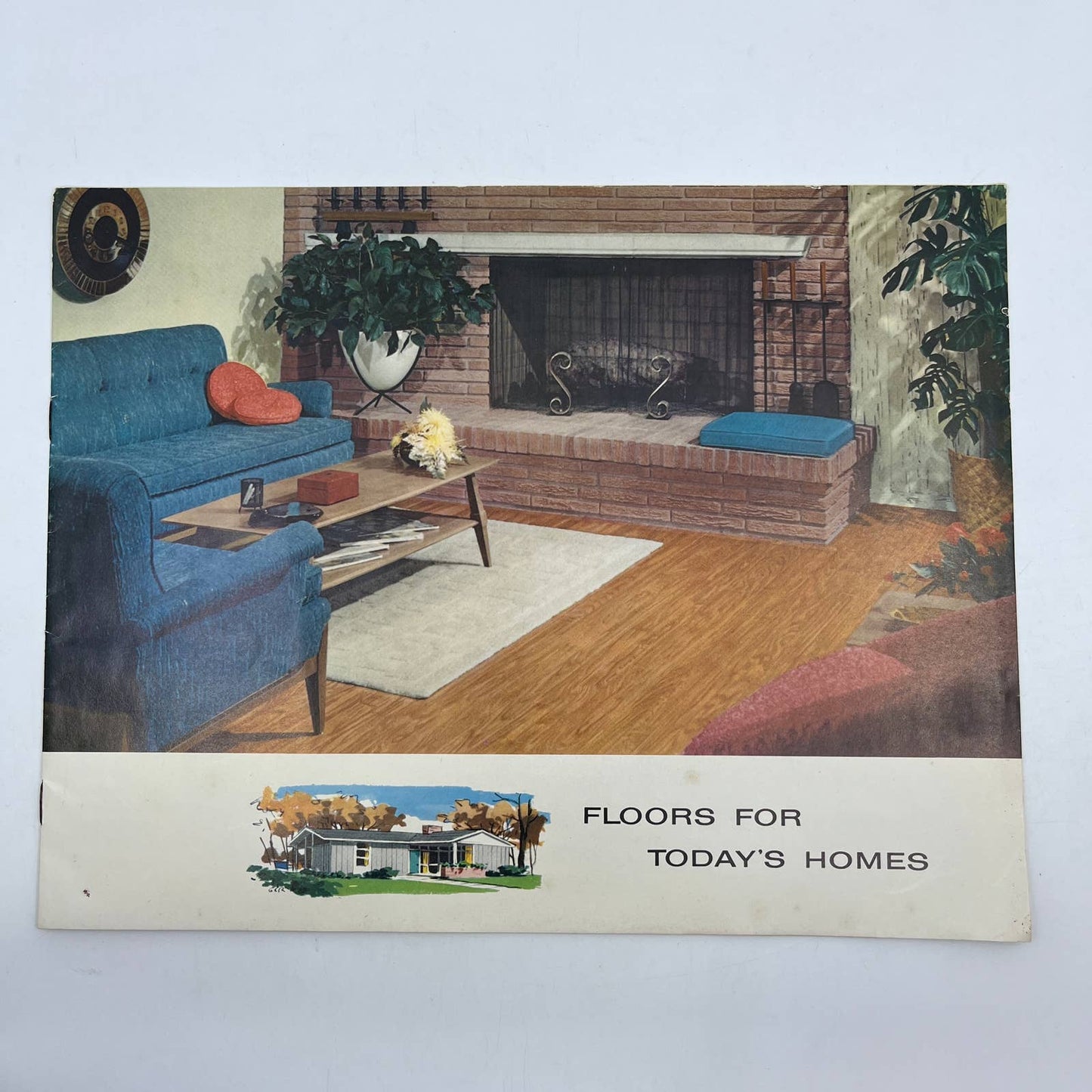 1950s MCM NOFMA Oak Floors Advertising Booklet Brochure TH7