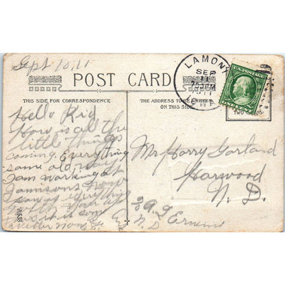 1911 Postcard Winsch Back Cartoon - Peeping Tom SE3-2