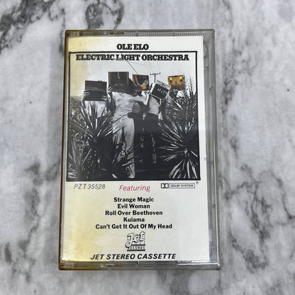 Electric Light Orchestra "OLE ELO" Jet Records 1976 Cassette Tape￼ TC7-44