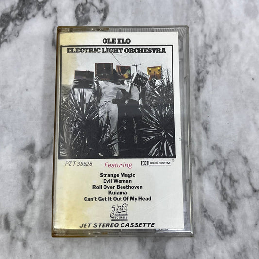 Electric Light Orchestra "OLE ELO" Jet Records 1976 Cassette Tape￼ TC7-44