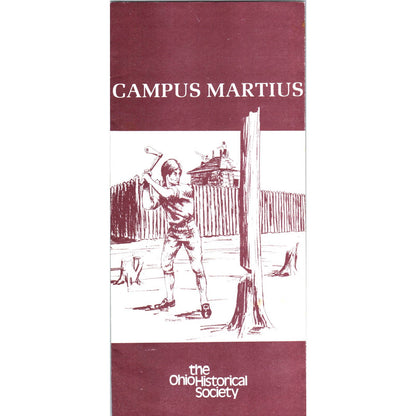 Vintage Campus Martius - The Ohio Historical Society Promo Member Brochure AD7