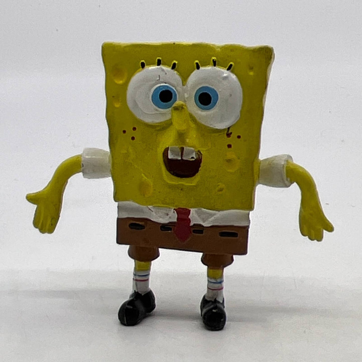 Vintage Nickelodeon Spongebob Bendable Figure Squarepants 2005 3" TI4
