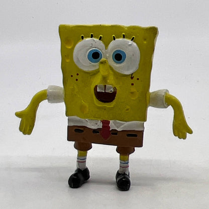 Vintage Nickelodeon Spongebob Bendable Figure Squarepants 2005 3" TI4