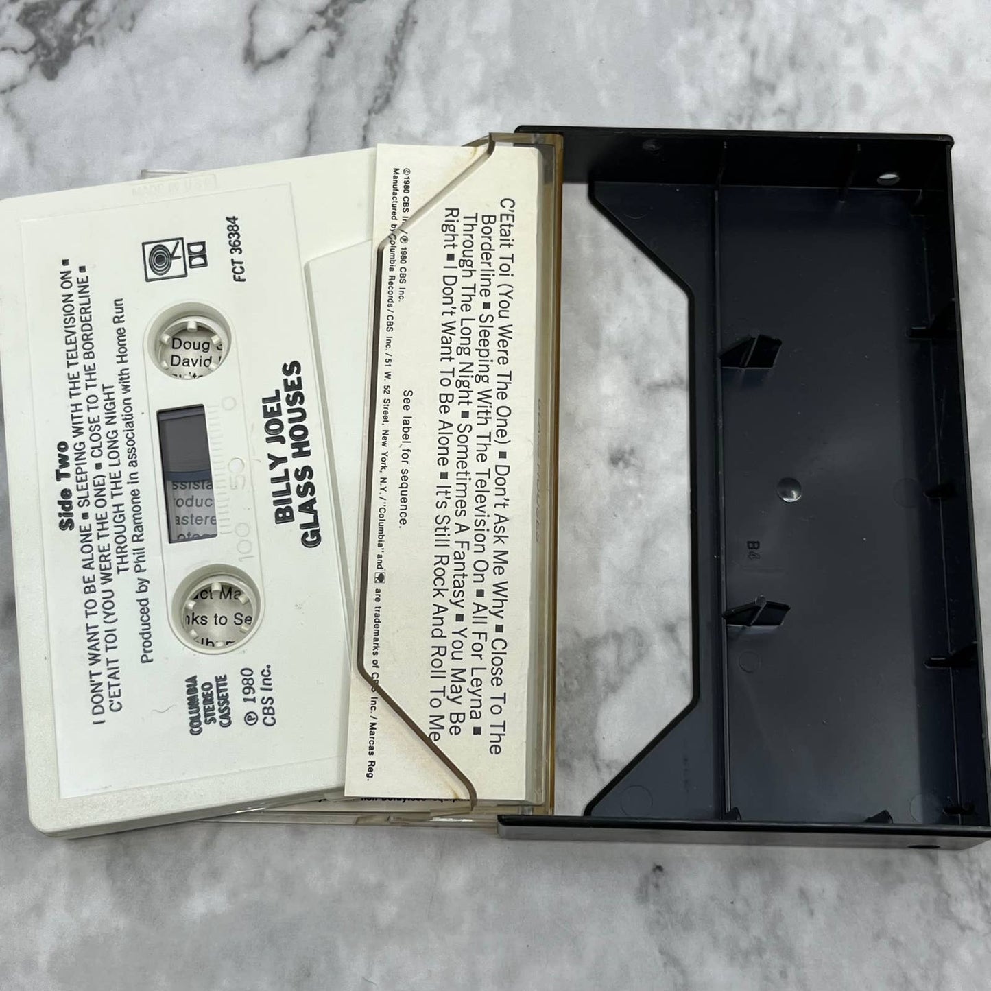 Billy Joel - Glass Houses 1980 Cassette Tape TJ4-29