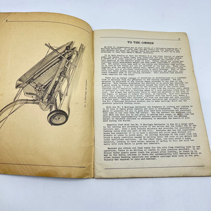 1949 McCormick Deering No. 2 Ensilage Harvester Owners Manual IH L4-5