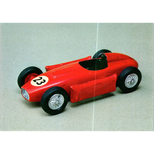 Lancia D 50 Mercury N 64 French Toy Race Car Original Postcard P2-8