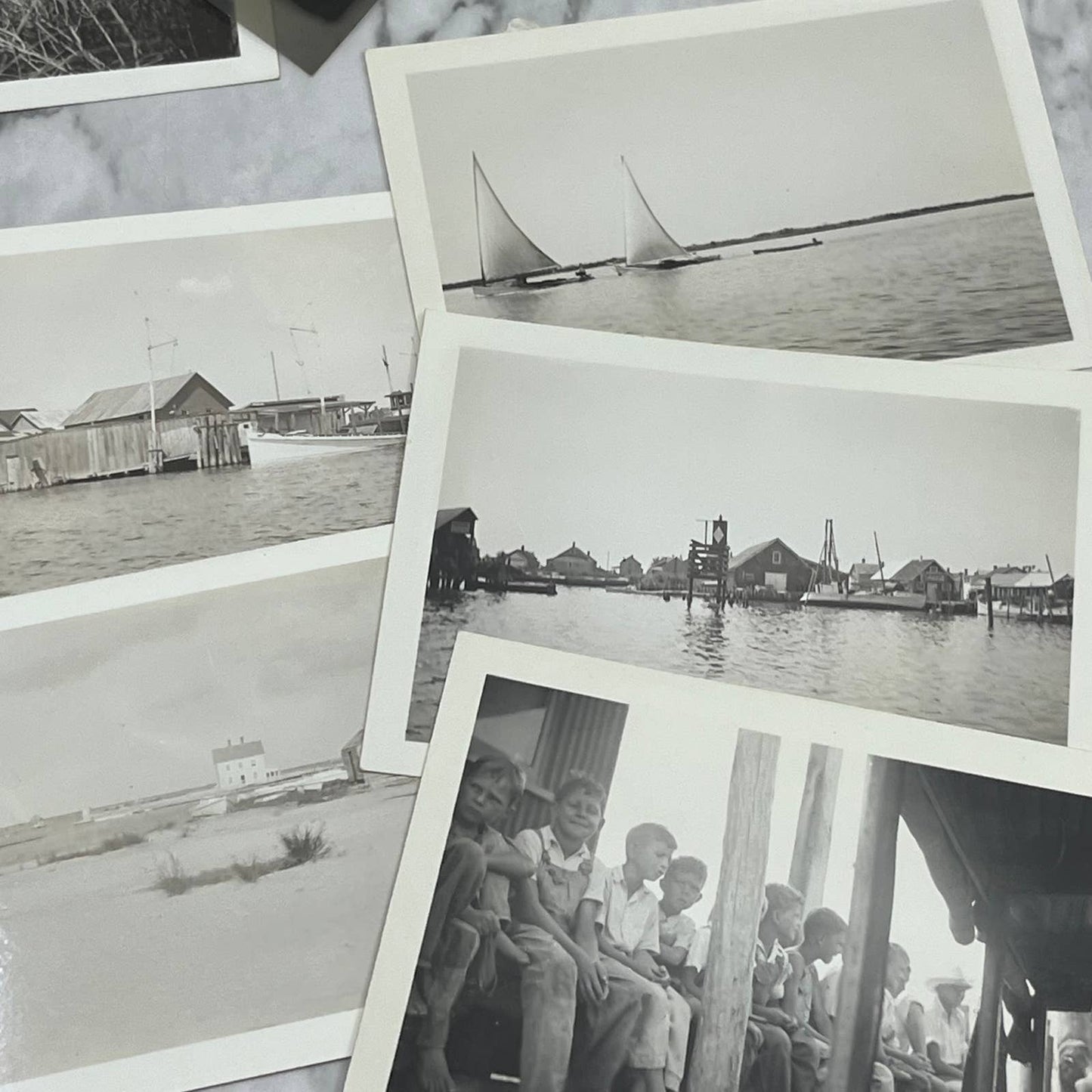 1935 Collection of Photos & Negatives Tangier Island TK1-PL