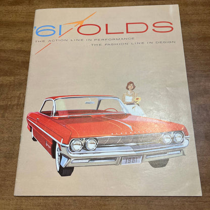 1961 Oldsmobile Full Size Booklet/brochure '61 Olds Super 88/classic 98/f-85 B2