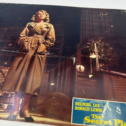 1958 The Secret Place Belinda Lee Ronald Lewis British Lobby Card 16 FL4