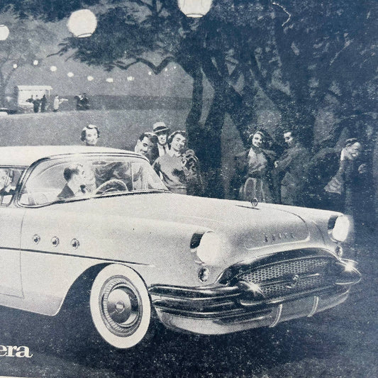 Vintage Advertisement 1950s 4-Door Buick Riviera Special Century Ad AA1