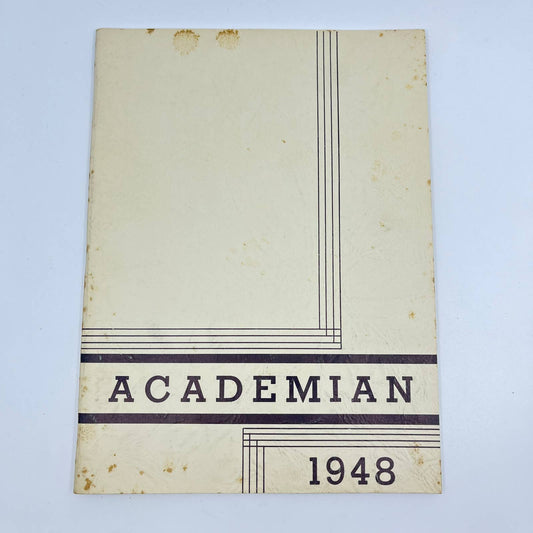 1948 Academian Yearbook St. Joseph Academy Adrian Michigan TE7