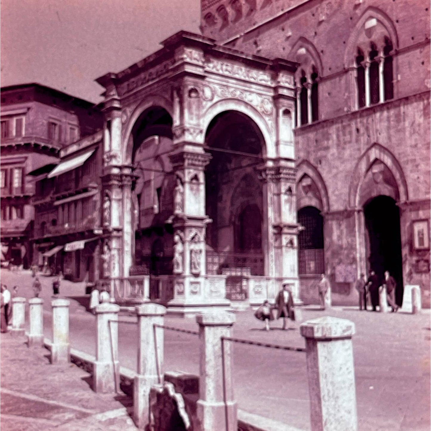 1960s Siena Italy Travel Slide Set of 3 2x2 Slides TK2-S4-8