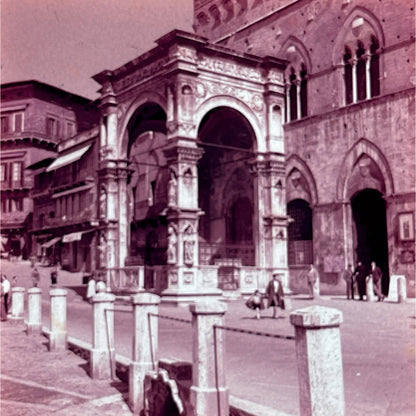 1960s Siena Italy Travel Slide Set of 3 2x2 Slides TK2-S4-8