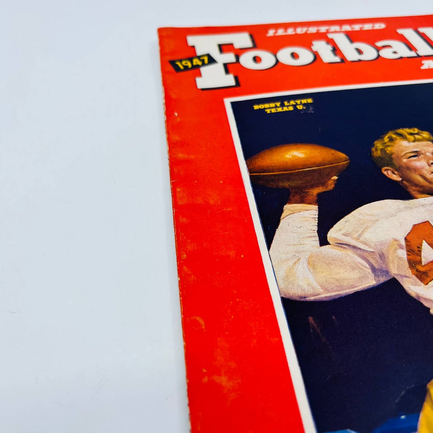 Illustrated Football Annual 1947 Magazine Bobby Layne Texas  EXCELLENT BA3