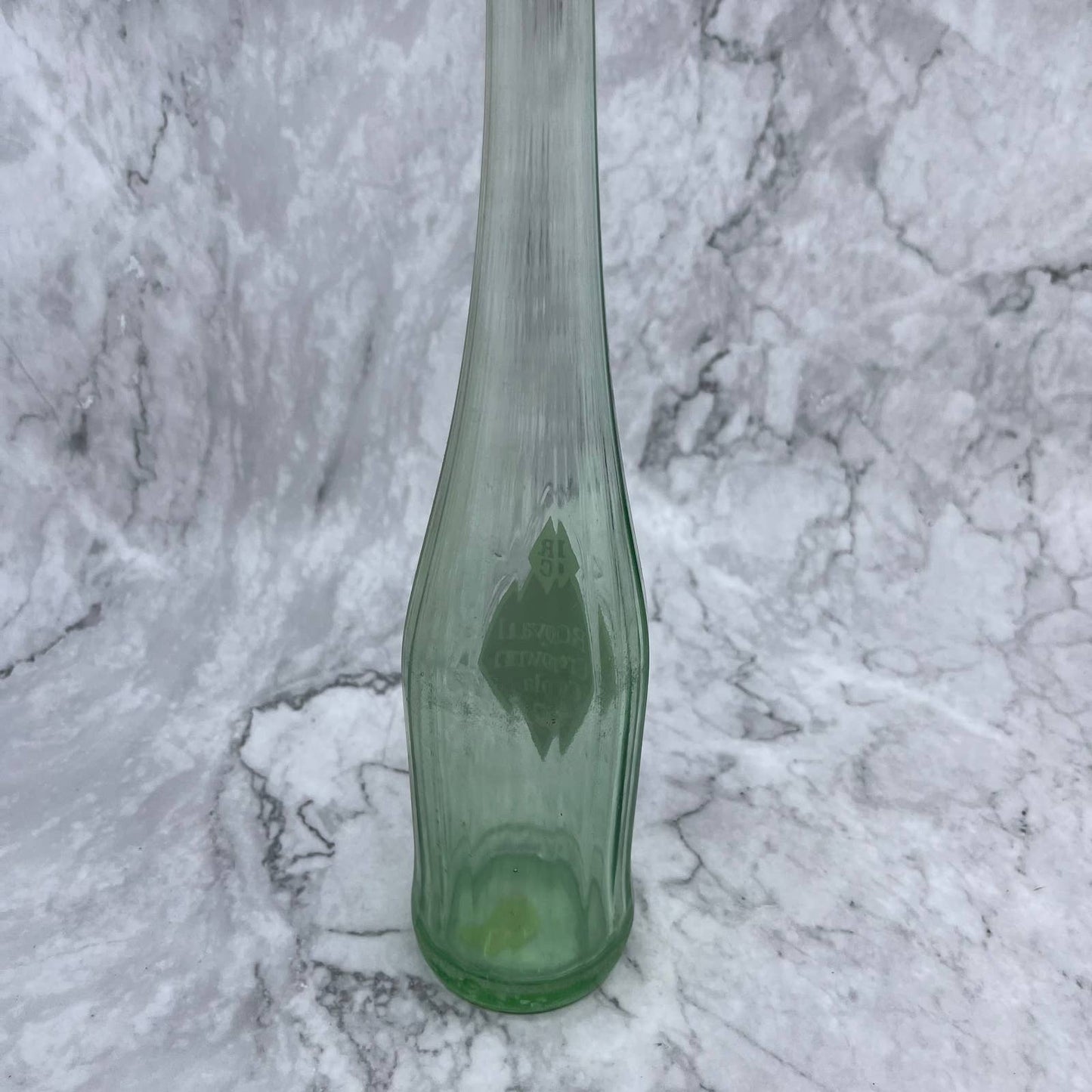 Vtg 1960s Stretched Royal Crown RC Cola Glass Soda Pop Bottle 20.5" TE3