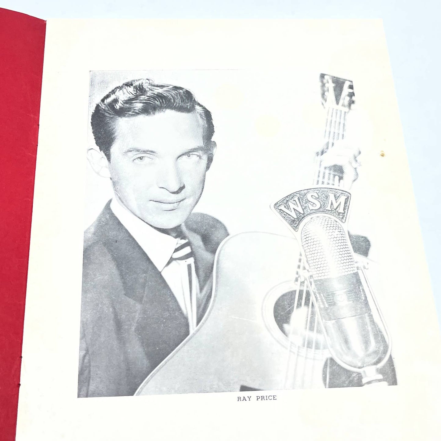 SIGNED 1950s Ray Price Souvenir Program TG4