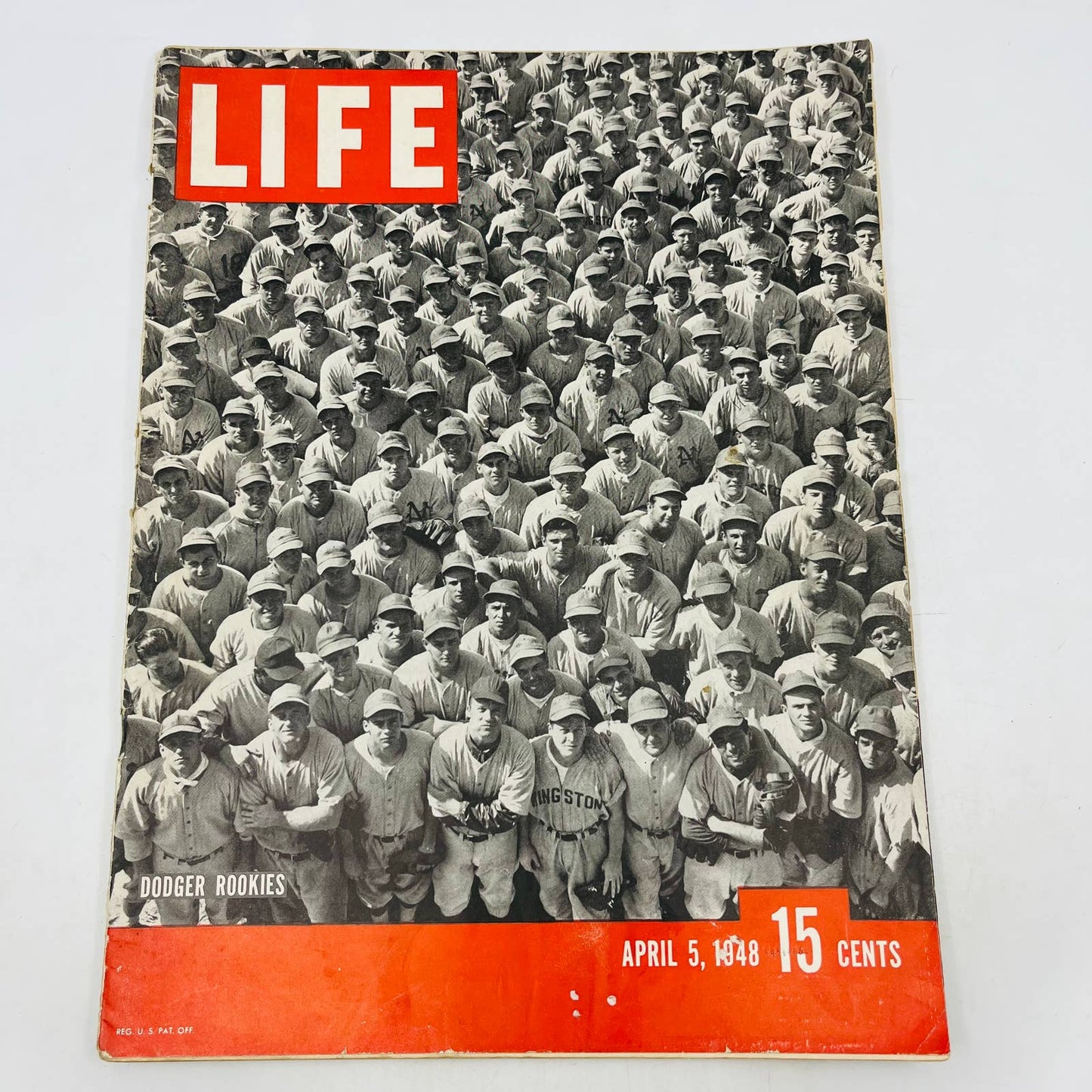 LIFE Magazine April 5 1948 Brooklyn Dodgers Rookies, Harry Truman, MacArthur TD5