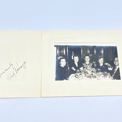 1940s Souvenir Photo The Blackhawk Restaurant Randolph at Wabash Chicago AC1-3