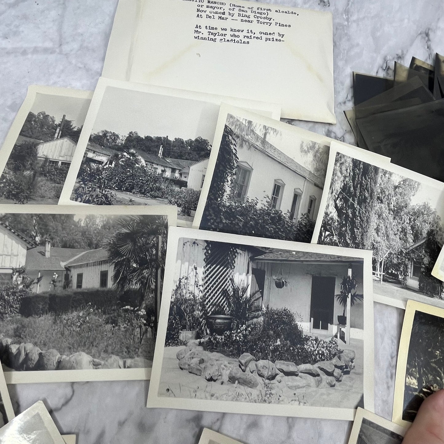 c1920 Collection of Photos & Negatives San Dieguito Rancho at Del Mar CA P4-9