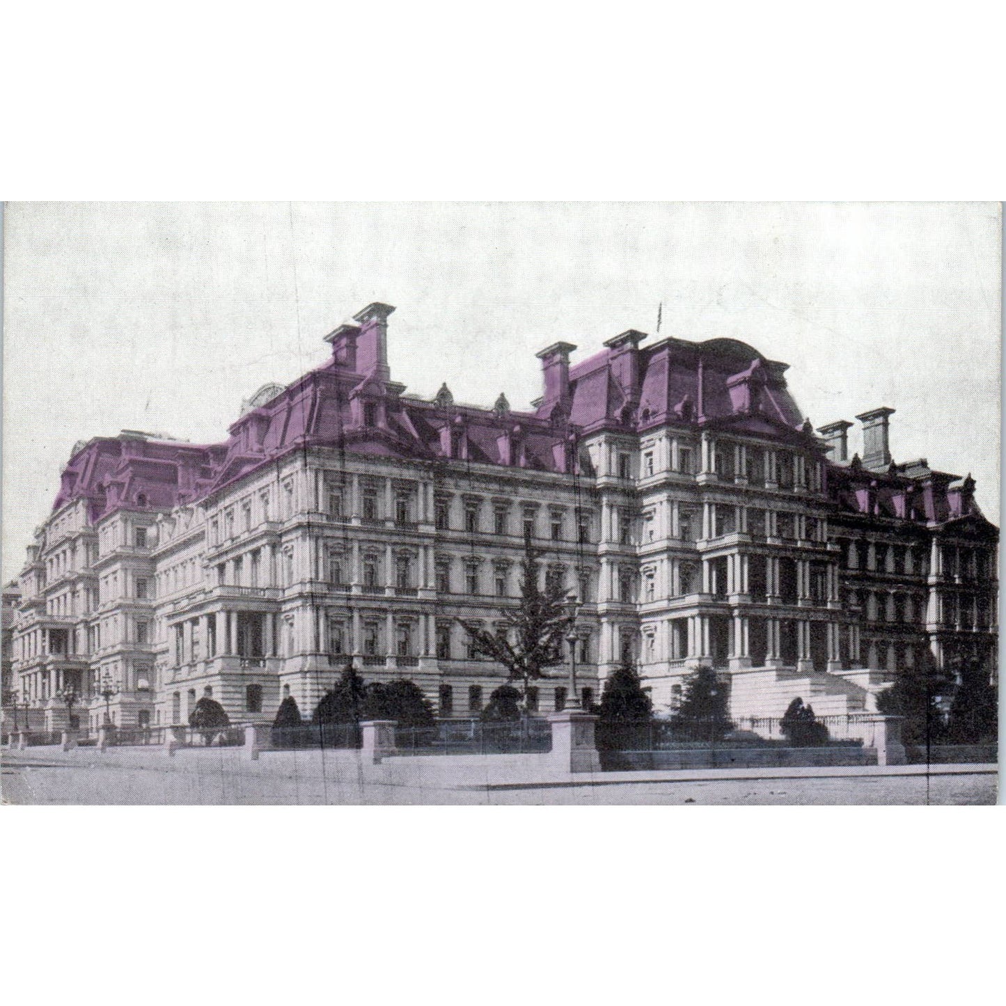 State War and Navy Building Washington c1910 Original Postcard TK1-27
