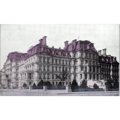 State War and Navy Building Washington c1910 Original Postcard TK1-27