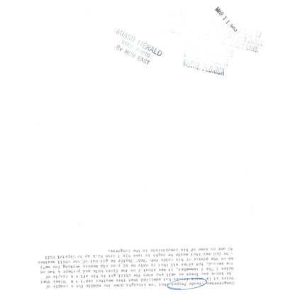 1970 Original Press Photo Golf Congressman Claude Pepper at La Gorce 8x10" AD2