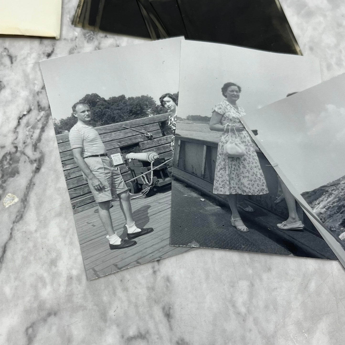 1957 Collection of Photos & Negatives New England Trip Nantucket P4-9