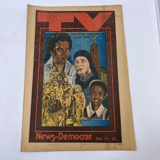 1979 Dec 16 Bellville IL News-Democrat TV Listings Lilies of the Field L4-1