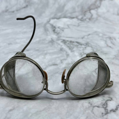 Antique Safety Goggles Steampunk Welders AO American Optical w/ Case TA9