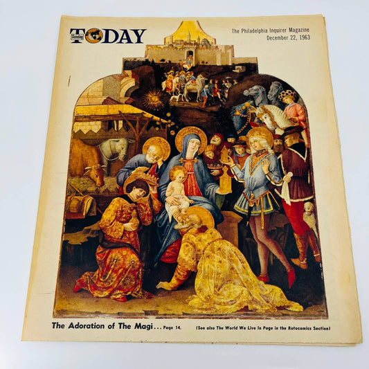 The Philadelphia Inquirer Magazine December 22 1963 Adoration of the Magi BA2