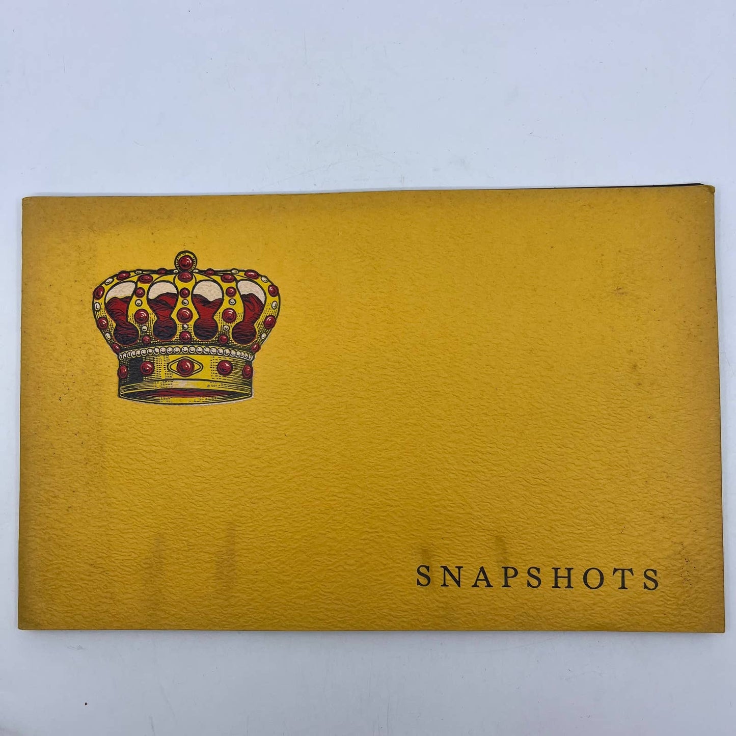 Vintage Unused Snapshots Photo Album Crown Studios St. Louis MO TH8