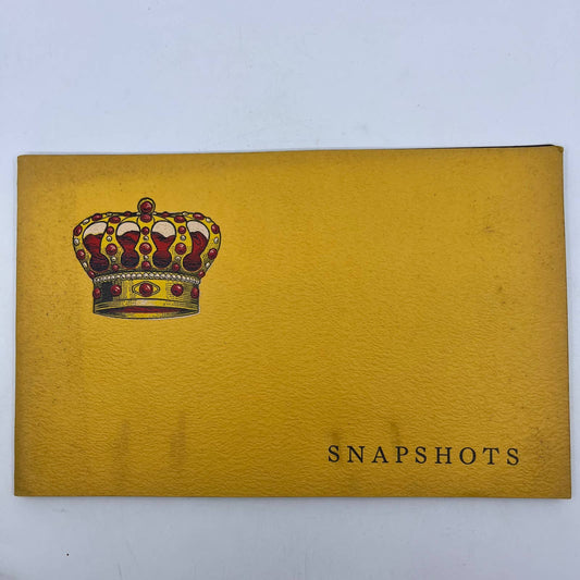 Vintage Unused Snapshots Photo Album Crown Studios St. Louis MO TH8
