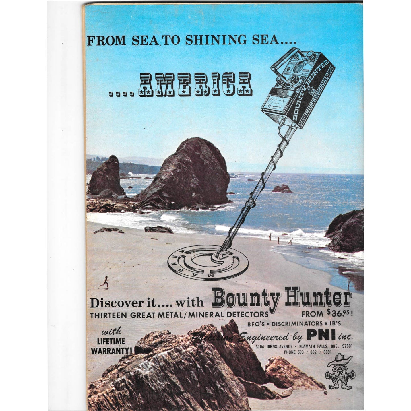 Treasure Trails of The Old West Magazine - Lost Mines Sunken Gold Summer 1975 M6